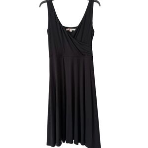 Boden Black Sleeveless Scoop Neck Dress, Size 8 Petite